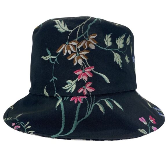 Dior Teddy-d Oblique Trotter Bucket Hat Reversible Black Gray Multicolor main image 4